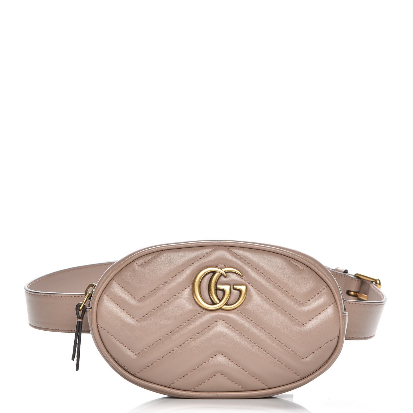 Calfskin Matelasse GG Marmont Belt Bag 95 38 Porcelain Rose