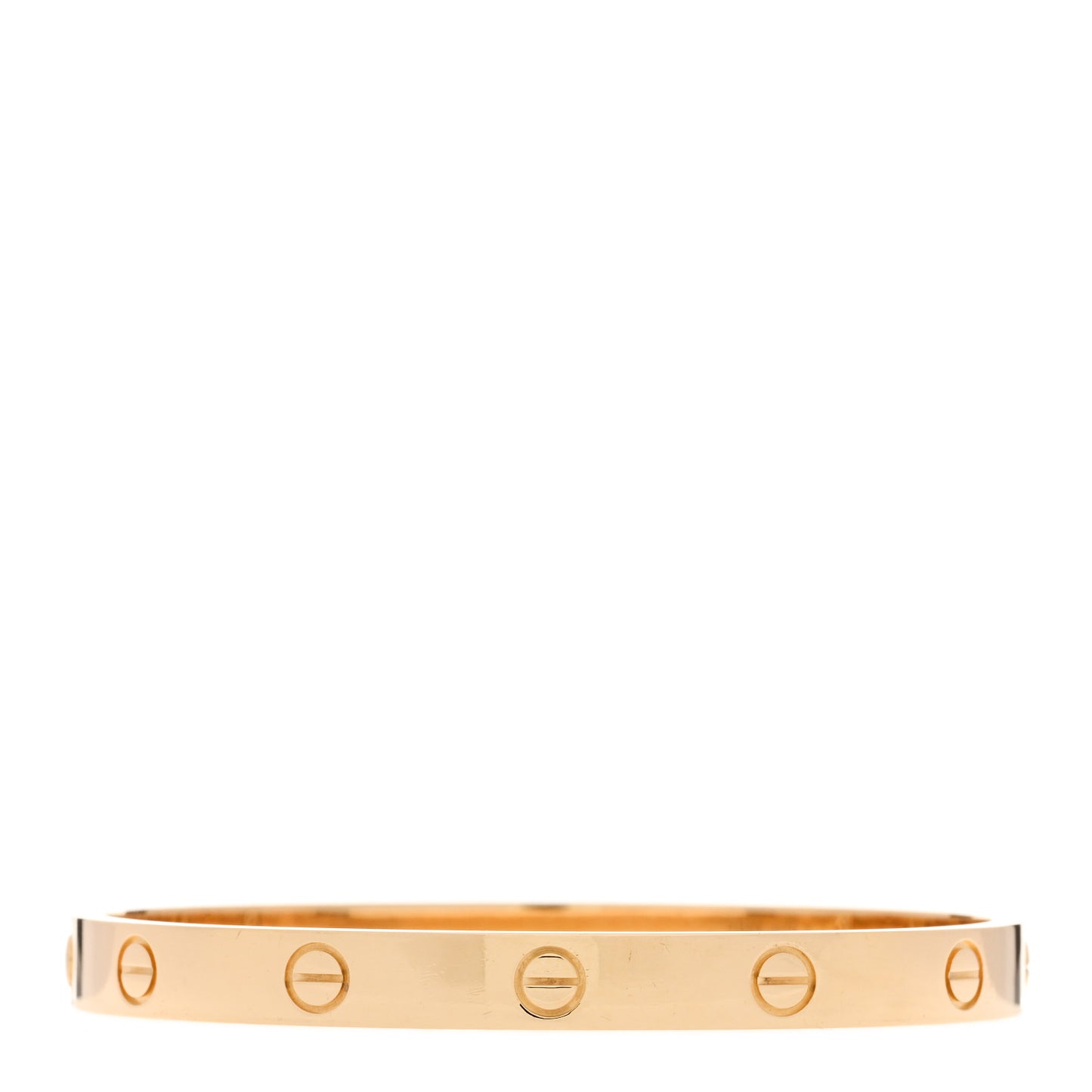 18K Yellow Gold LOVE Bracelet 17