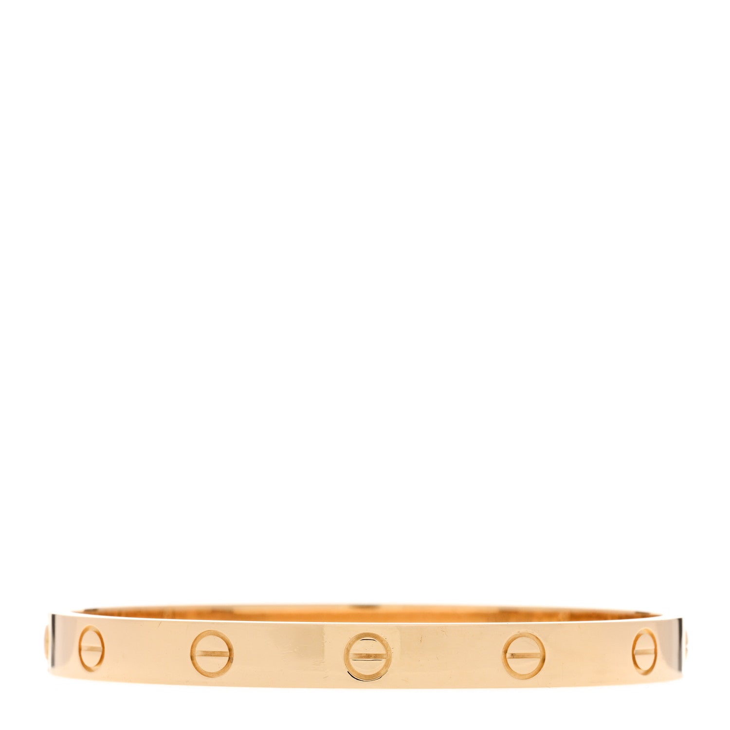 Cartier 18K Yellow Gold LOVE Bracelet 17 1 of 9