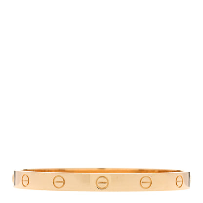 Cartier 18K Yellow Gold LOVE Bracelet 17 1 of 9