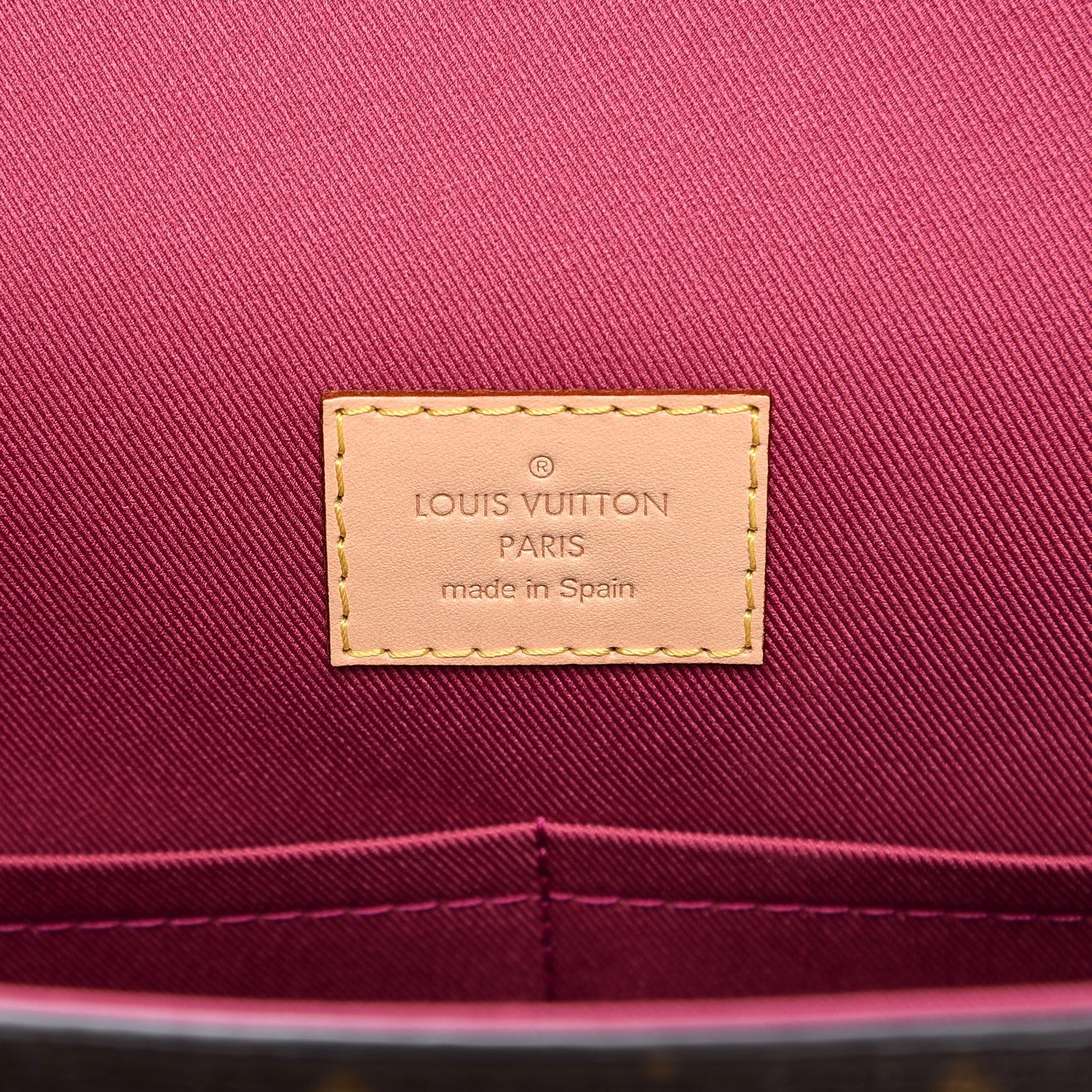 Louis Vuitton Monogram Cluny BB Bordeaux Fuchsia 7 of 7