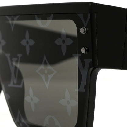 Louis Vuitton Acetate Monogram Waimea Z1583W Sunglasses Black 7 of 8