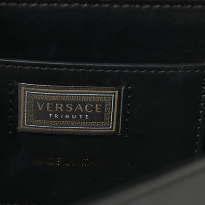 Versace Nappa The Clash Print Tribute Shoulder Bag Black Multicolor 6 of 10