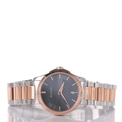 Gucci Stainless Steel 27mm 126.5 G-Timeless Quartz Watch Grey 3 of 9