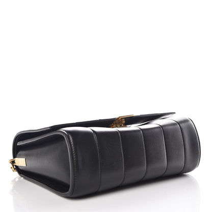 Celine Lambskin Quilted Shoulder Bag Black 4 of 11