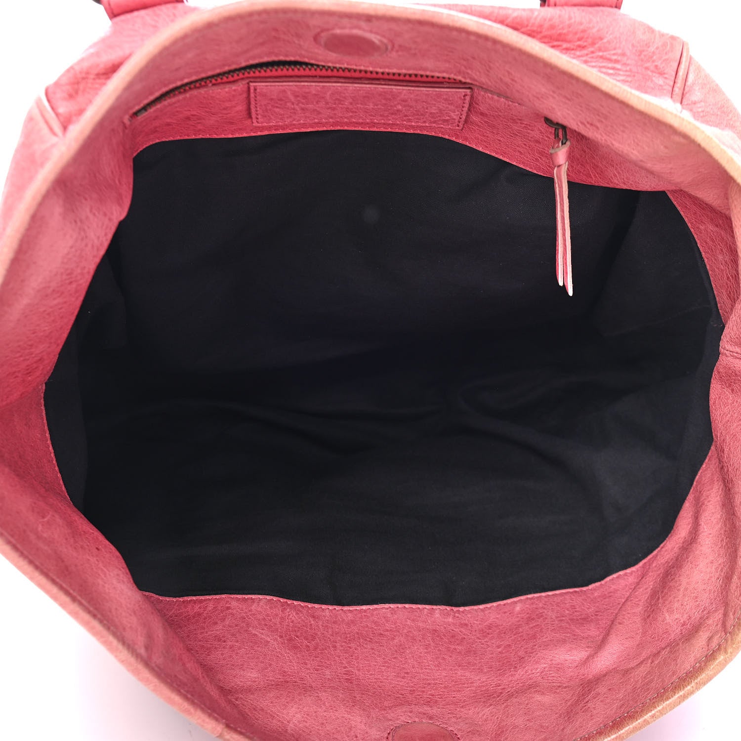 Balenciaga Agneau Classic Hardware S Sunday Tote Pivoine 5 of 9