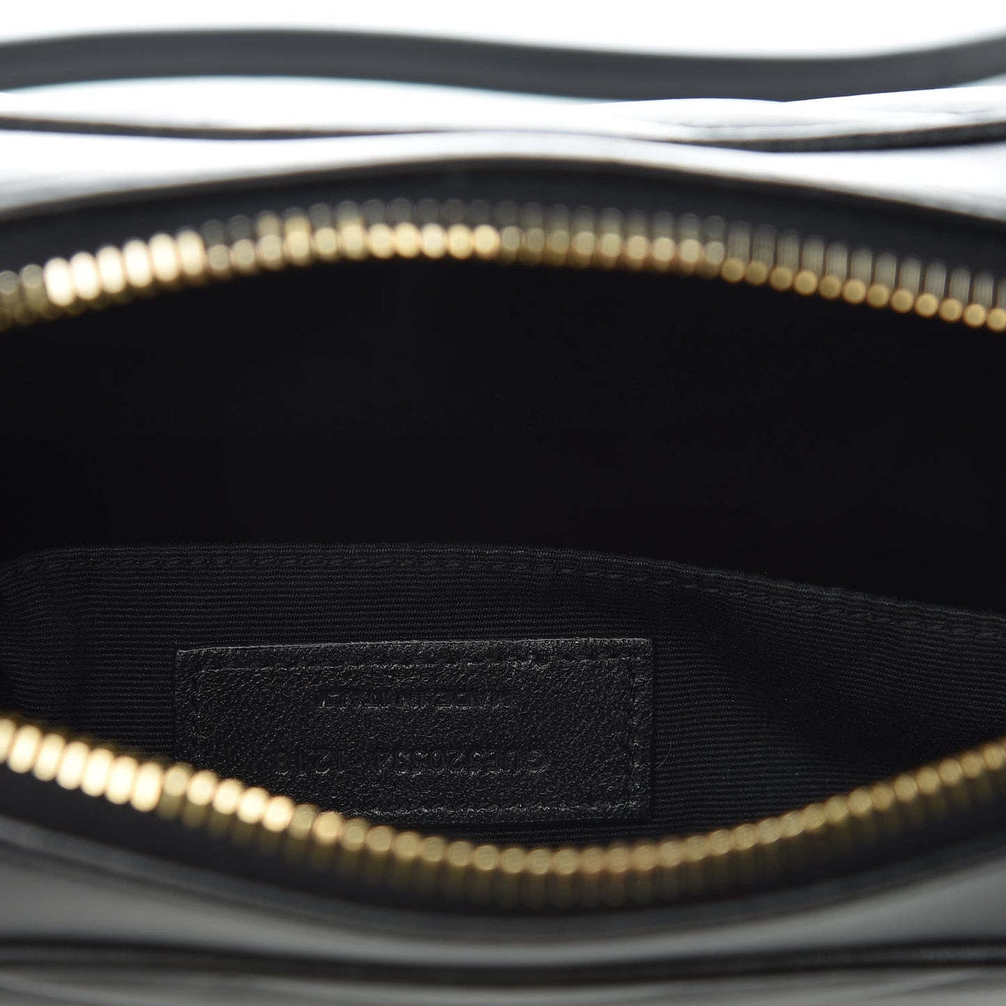 Calfskin Matelasse Monogram Lou Camera Bag Black