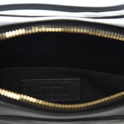 Saint Laurent Calfskin Matelasse Monogram Lou Camera Bag Black 9 of 9