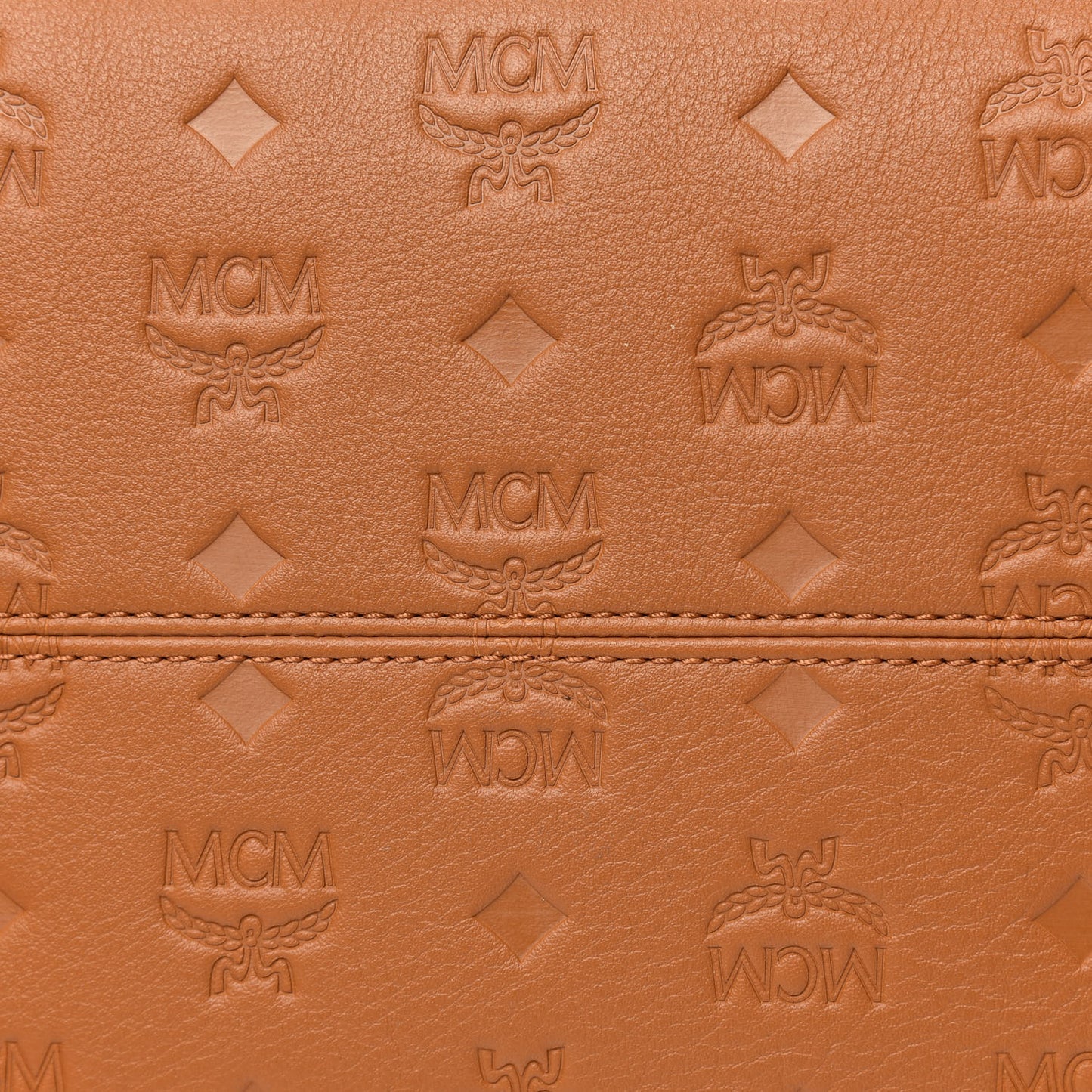 Calfskin Ottomar Monogram Large Klara Hobo Cognac