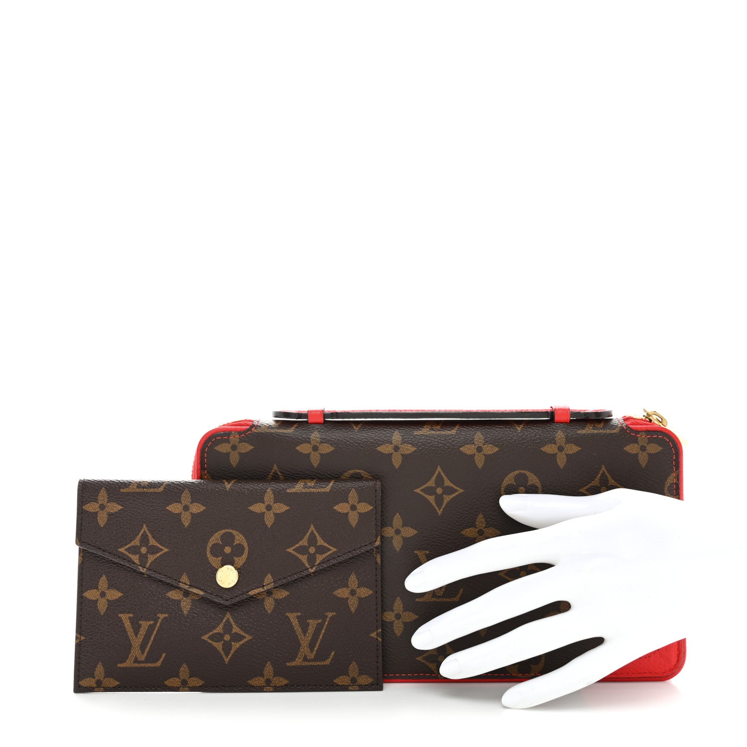 Louis Vuitton Monogram Retiro Daily Organizer Cherry 2 of 8
