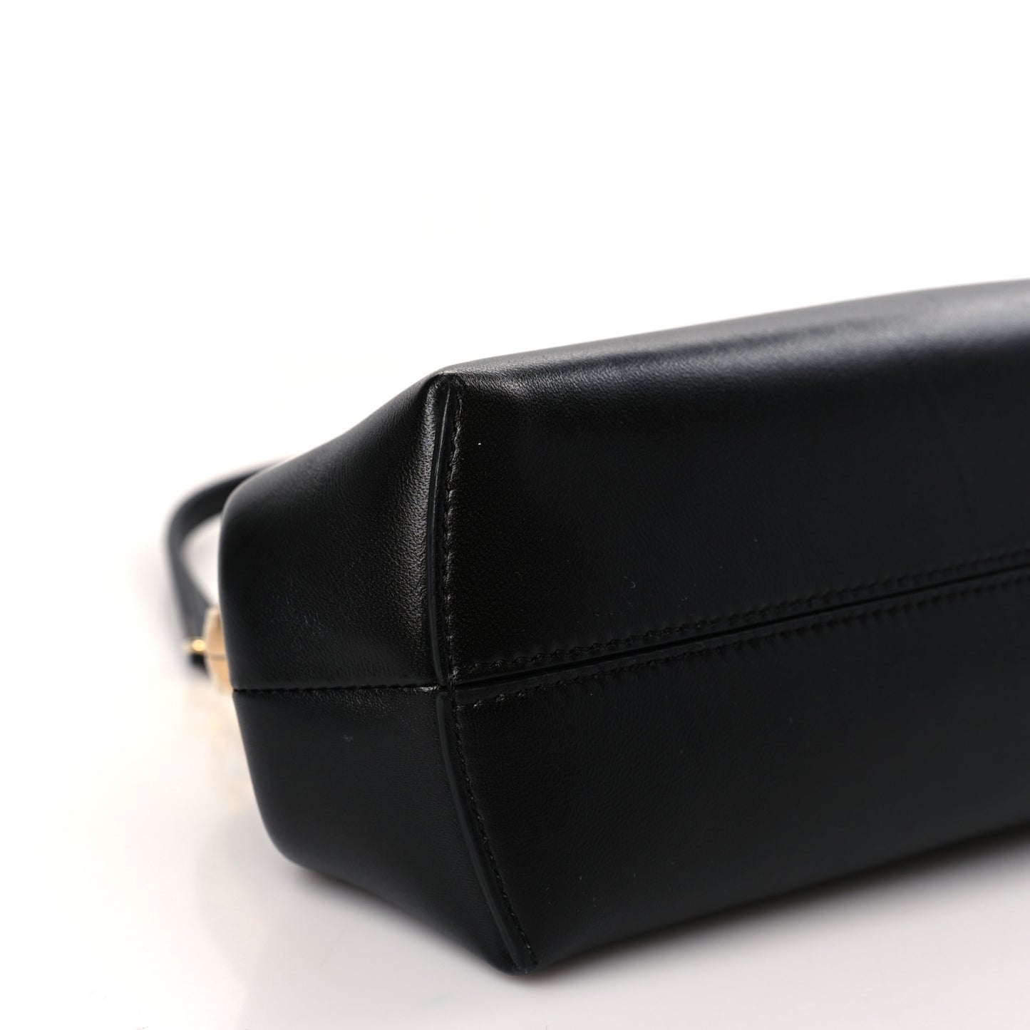 Shiny Nappa Small Fendi First Black