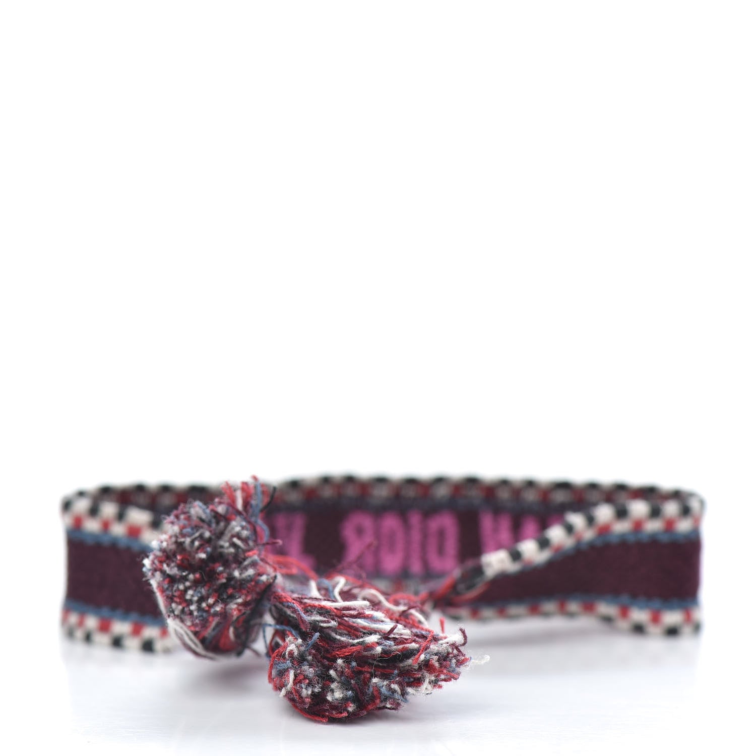 Christian Dior Woven Cotton J'Adior Friendship Bracelet Beige Multicolor 3 of 3