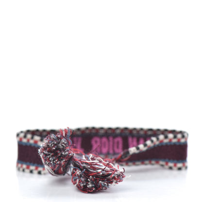 Christian Dior Woven Cotton J'Adior Friendship Bracelet Beige Multicolor 3 of 3