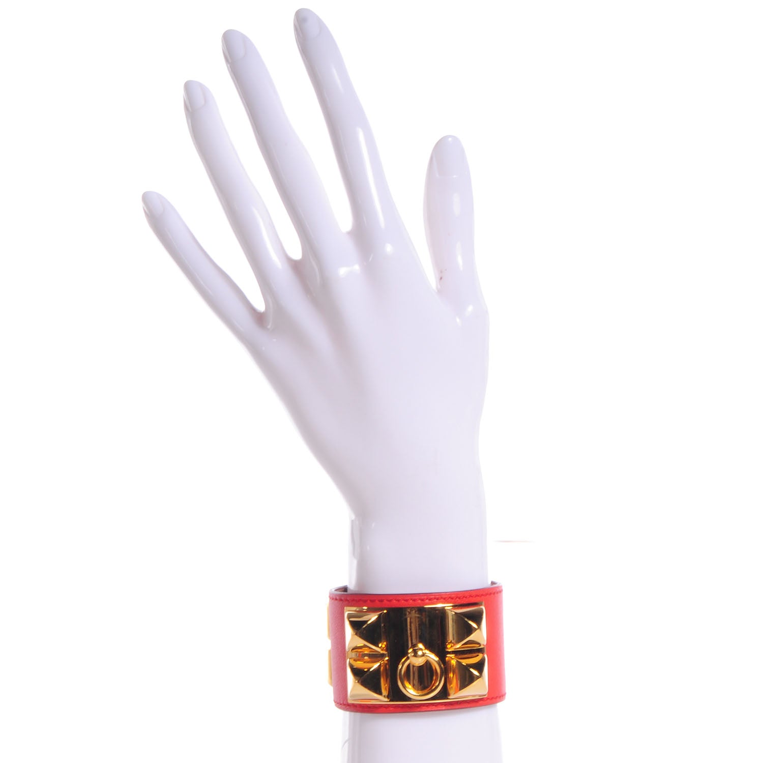 Hermes Swift Collier de Chien CDC Bracelet Capucine Small 2 of 7