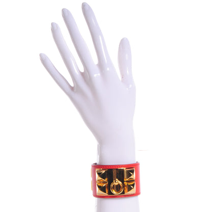 Hermes Swift Collier de Chien CDC Bracelet Capucine Small 2 of 7