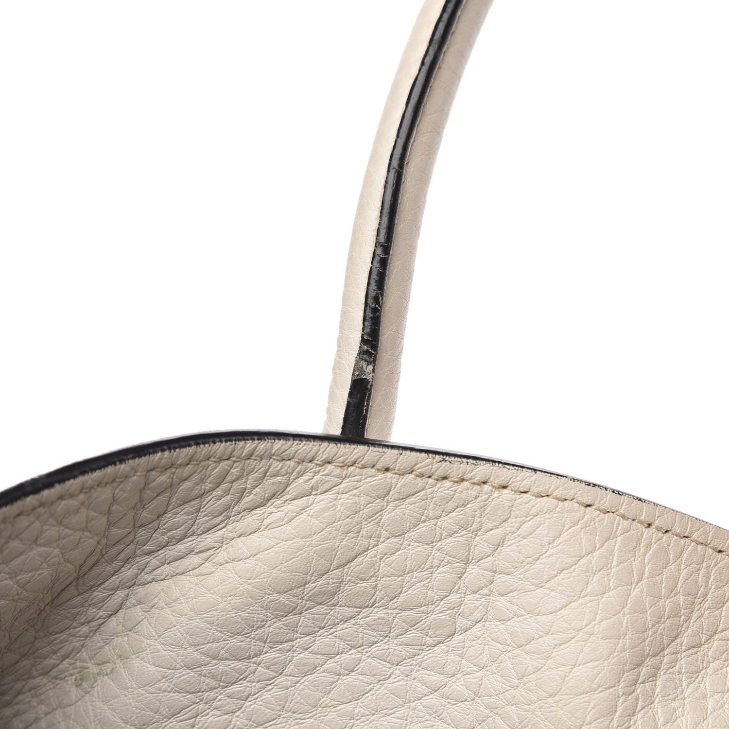 Prada Vitello Daino Tote Talco 16 of 17