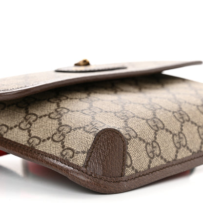 Gucci GG Supreme Monogram Neo Vintage Web Belt Bag Brown 9 of 10