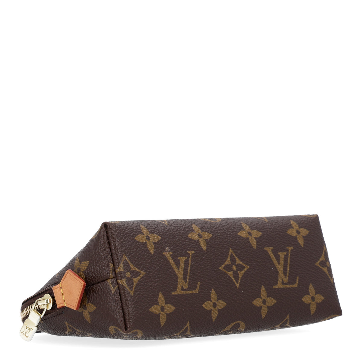 Monogram V Cosmetic Pouch Turquoise