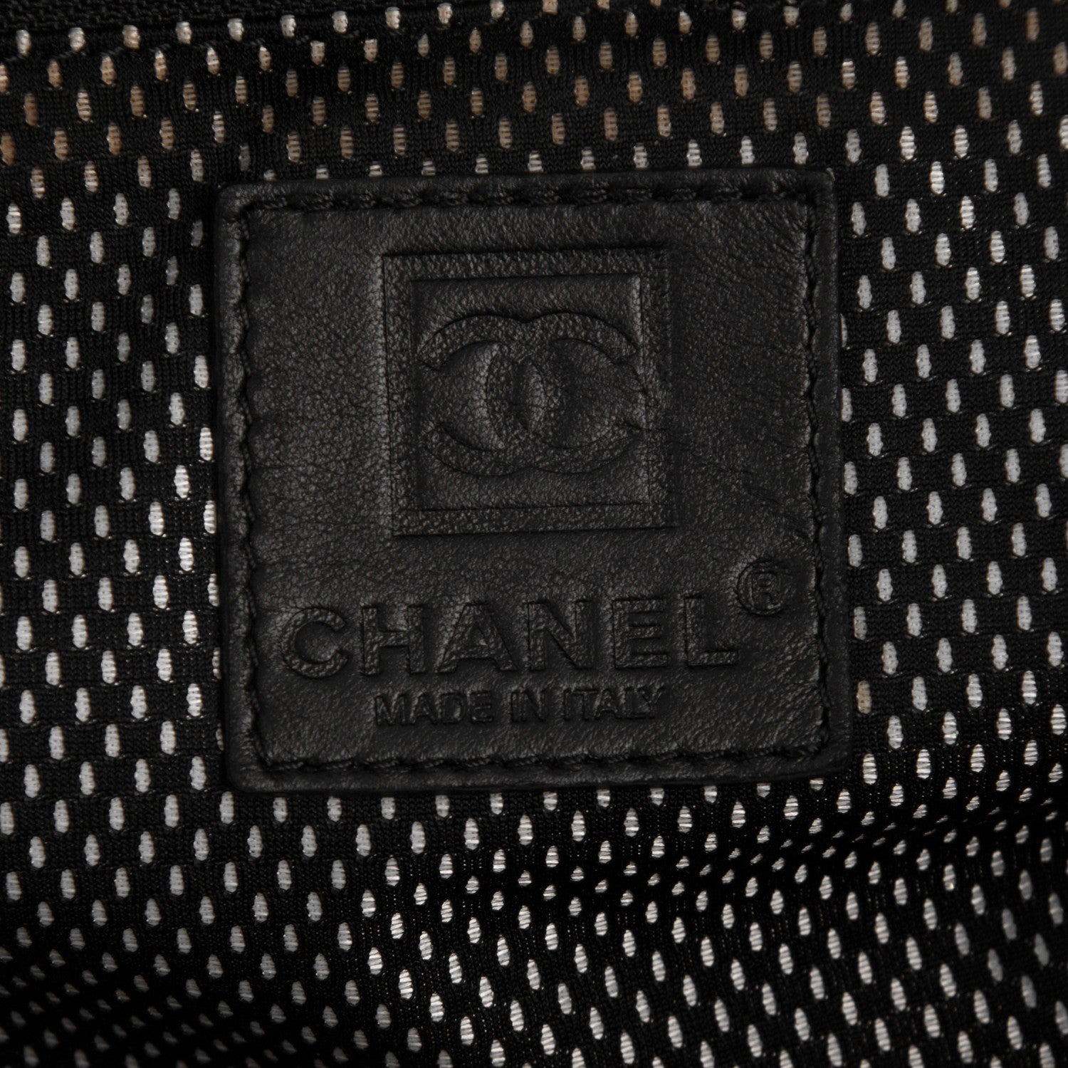 Chanel Coated Canvas Sport Duffel Black 6 of 7