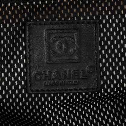 Chanel Coated Canvas Sport Duffel Black 6 of 7