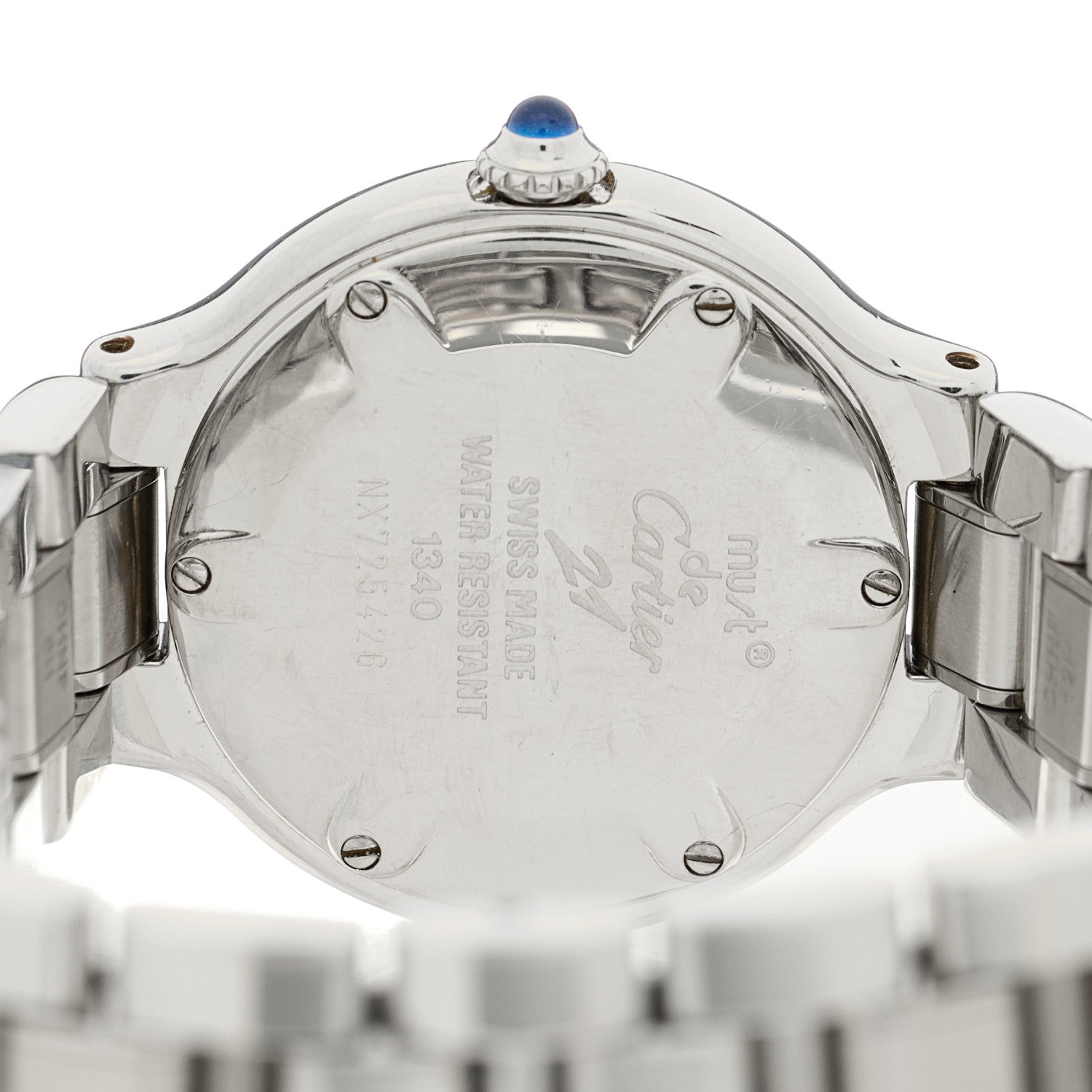 Cartier Stainless Steel 28mm Must De 21 Quartz Watch 4 of 4