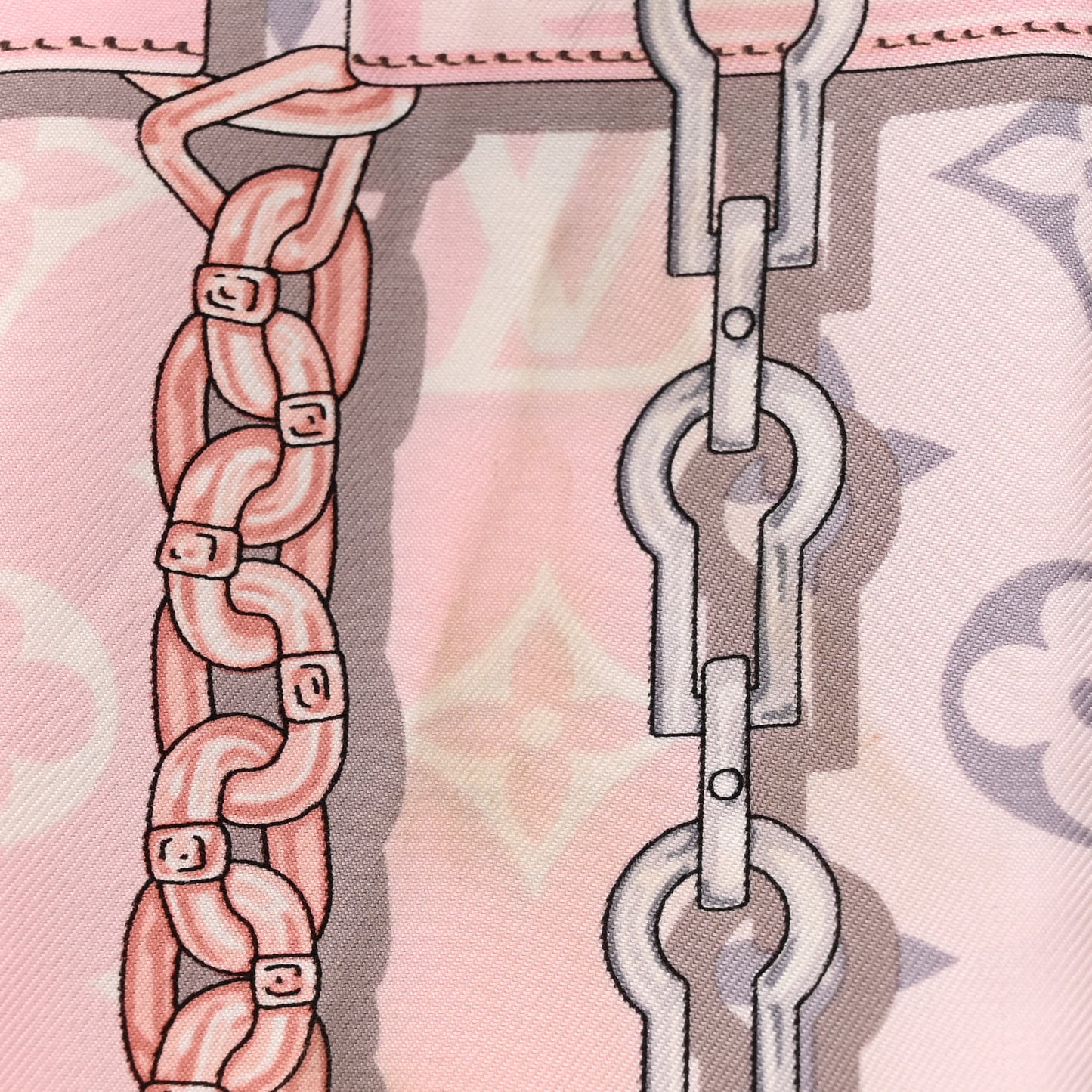 Silk Monogram Confidential Bandeau Light Pink