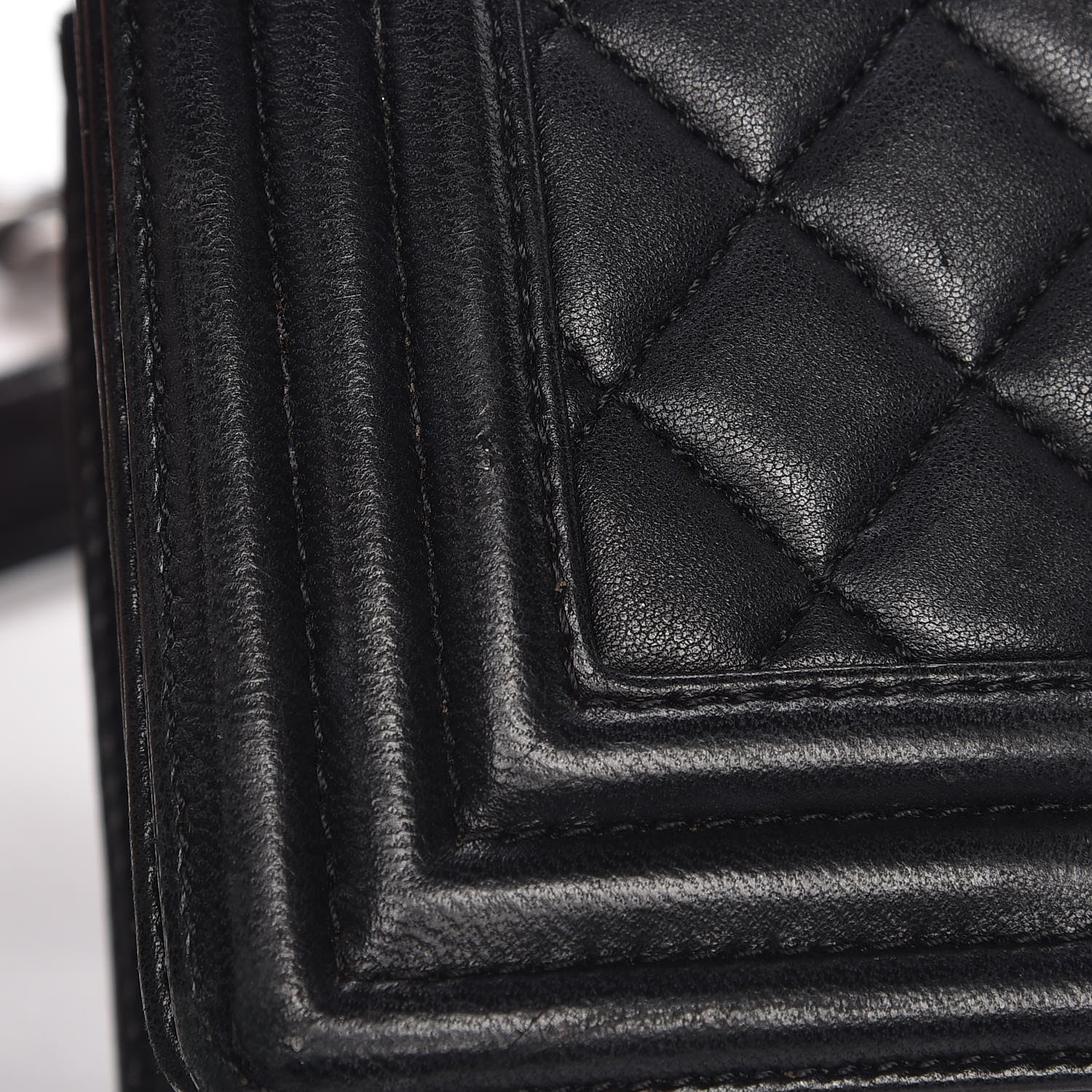 Chanel Lambskin Quilted Small Boy Flap Black 10 of 14