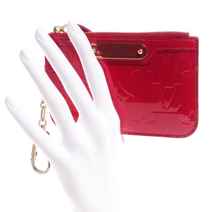 Louis Vuitton Vernis Key Pouch Pomme D'Amour 2 of 9