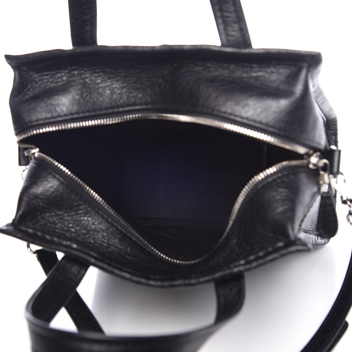 Agneau XS Bazar Shopper Tote Black