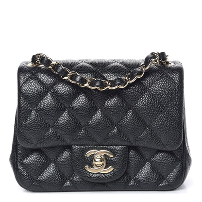 Chanel Caviar Quilted Mini Square Flap Black 1 of 10