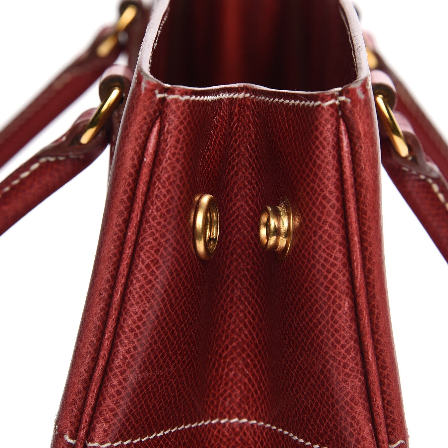Hermes Courchevel La 30 Shoulder Bag Rouge 10 of 37