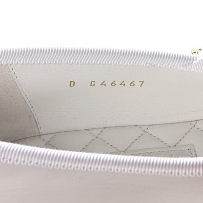 Chanel Lambskin Mary Jane Flats 40.5 White 8 of 9