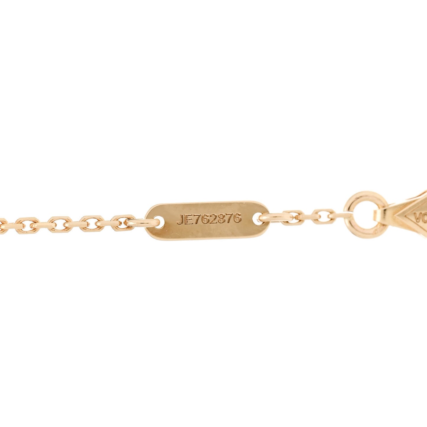 18K Yellow Gold Mother of Pearl Sweet Alhambra Butterfly Bracelet