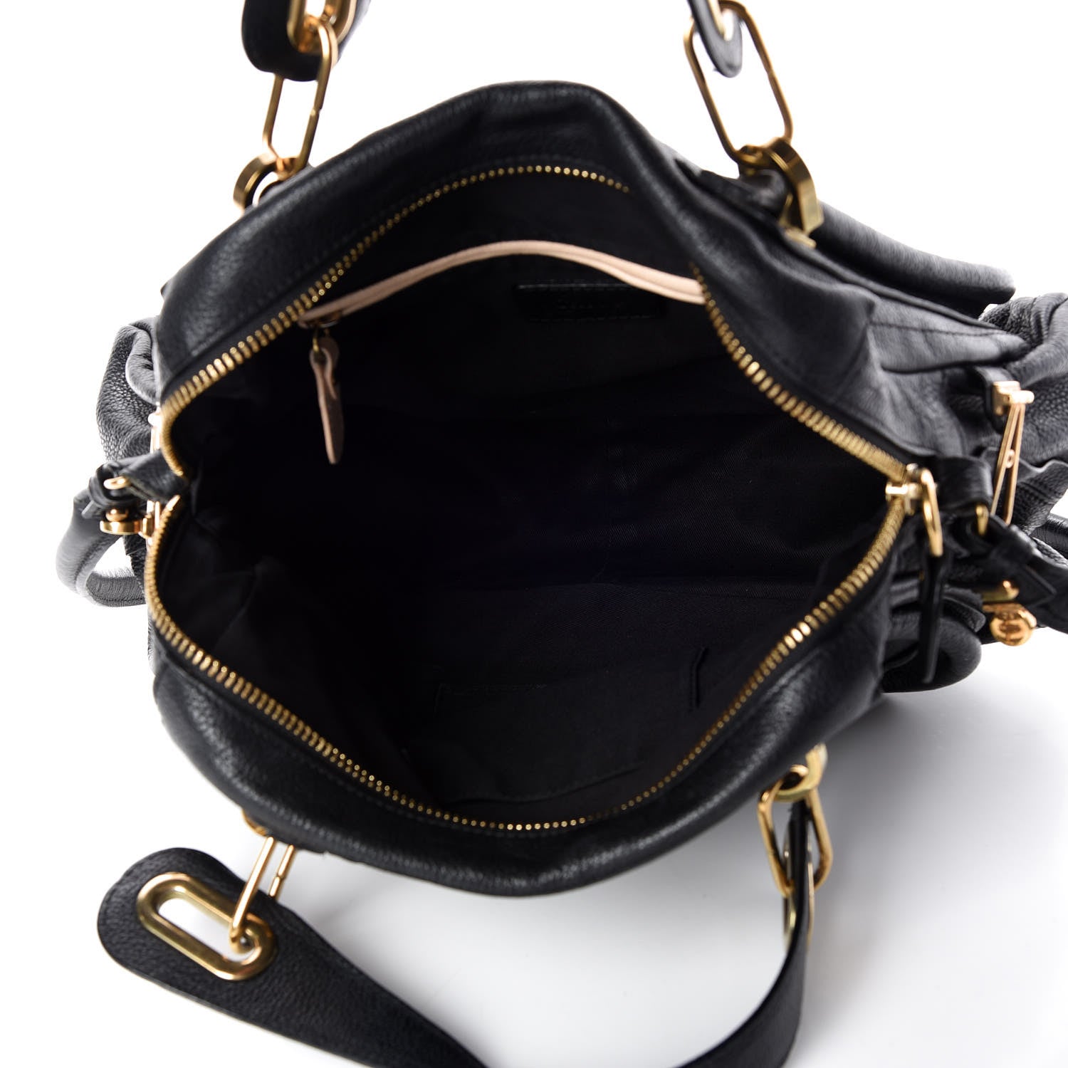 Chloe Calfskin Medium Paraty Black 8 of 21