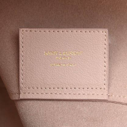 Saint Laurent Calfskin Large Shopping Tote Pale Blush 8 of 16