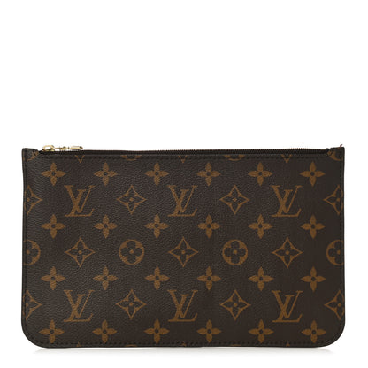 Louis Vuitton Monogram Neverfull MM GM Pochette 1 of 10