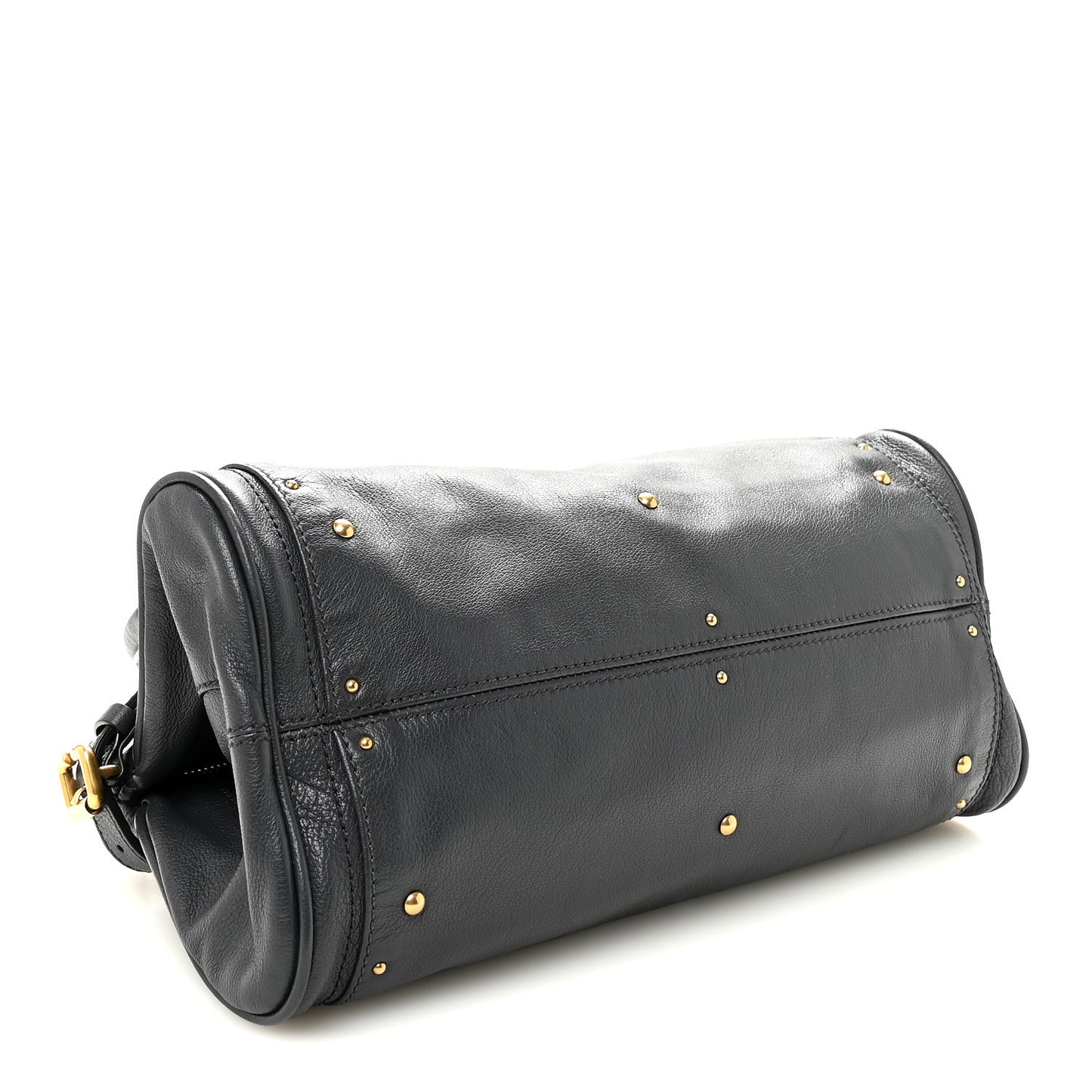 Grained Buffalo Paddington Black Navy