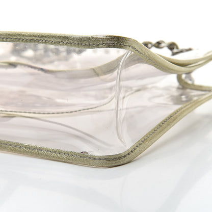 Chanel Lambskin Vinyl Large Naked Flap Gold 10 of 12