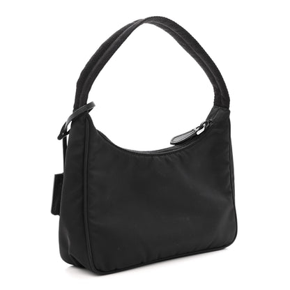 Prada Tessuto Nylon Mini Re-Edition 2000 Bag Black 3 of 11