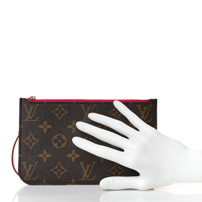 Louis Vuitton Monogram Neverfull PM Pochette Pivoine 2 of 8