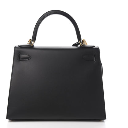 Hermes Sombrero Kelly Sellier 28 Black 3 of 36