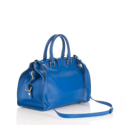 Saint Laurent Calfskin Small Classic Y Cabas Royal Blue 3 of 7