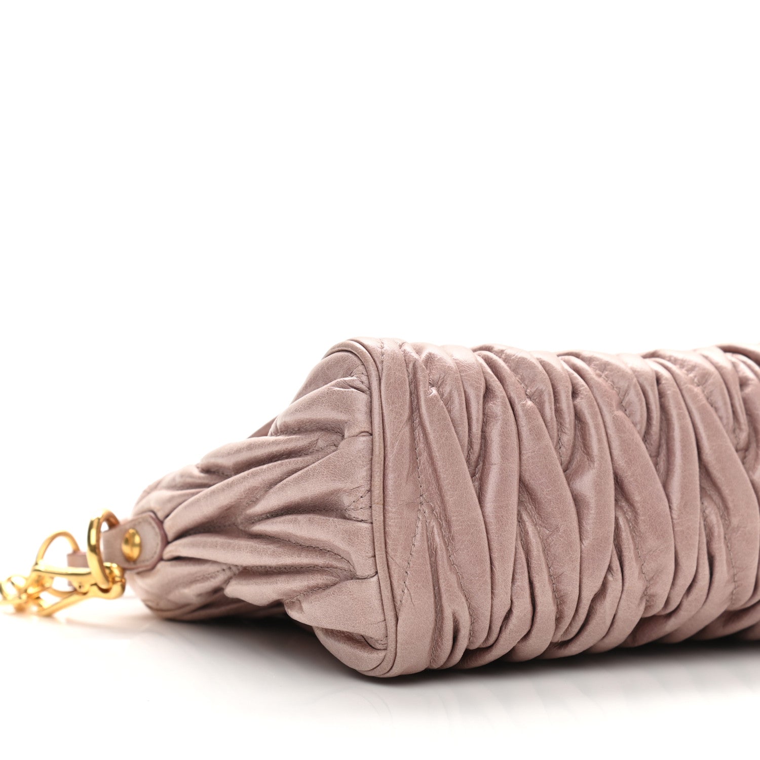 Miu Miu Nappa Matelasse Crossbody Clutch Mughetto 10 of 11