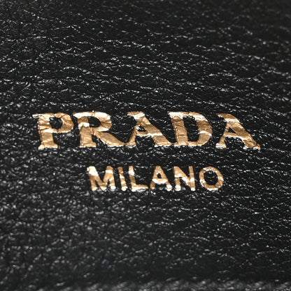Prada Vitello Daino Small Tote  Black 6 of 10