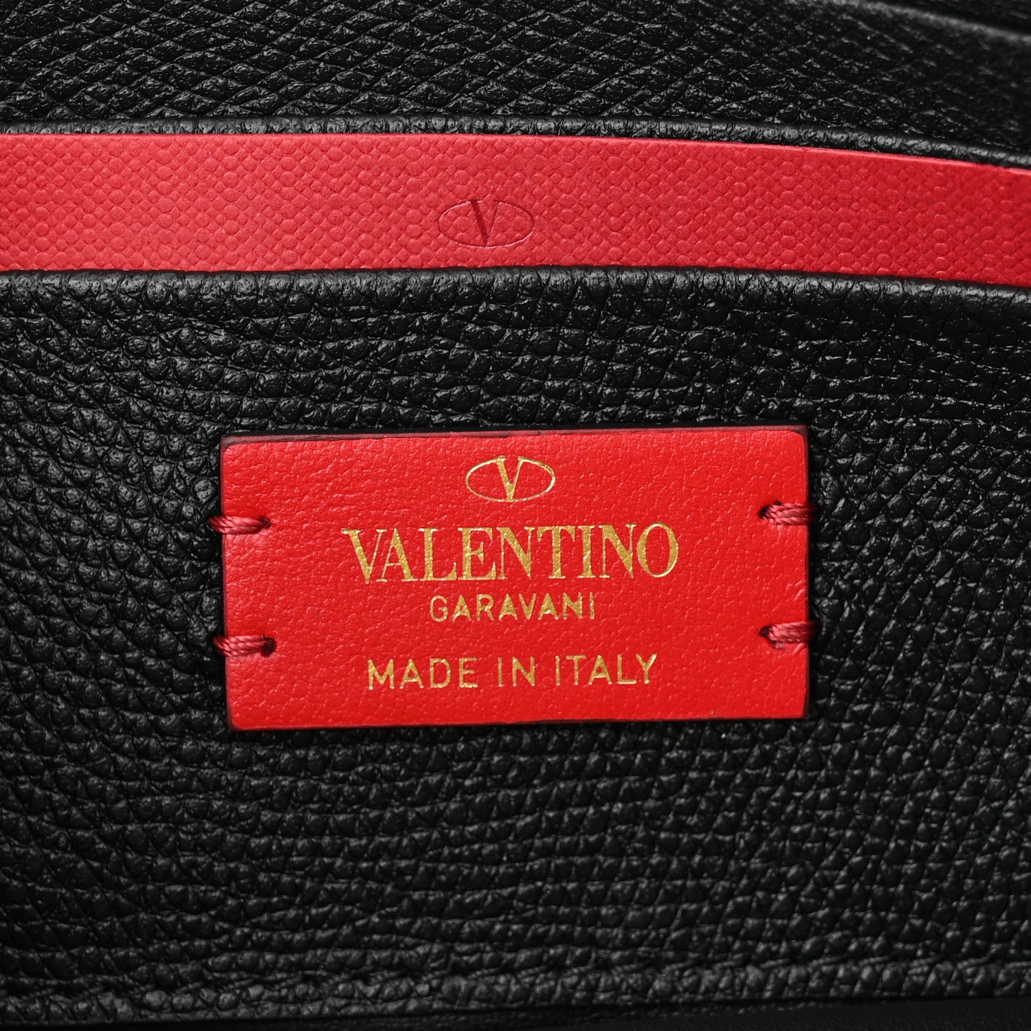 Valentino Garavani Grainy Calfskin VLogo Double Zip Camera Crossbody Bag Black 7 of 10