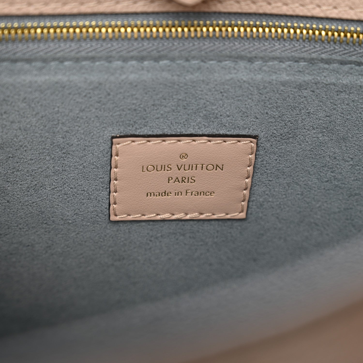 Louis Vuitton Calfskin Monogram On My Side Greige 7 of 9