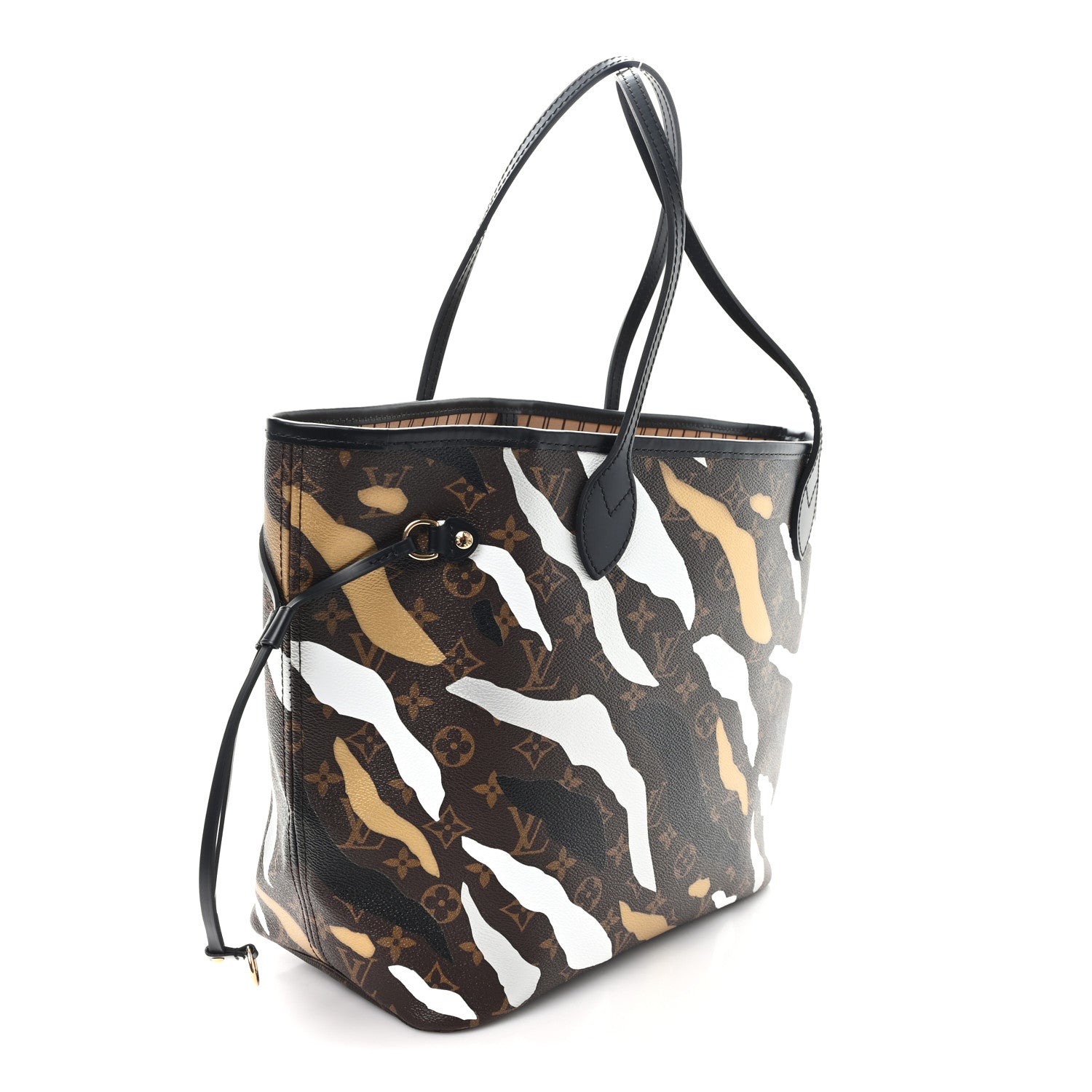 Louis Vuitton x LoL Monogram Neverfull MM Gold Silver 4 of 11