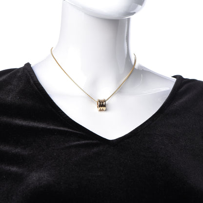 Bulgari 18K Yellow Gold B.Zero1 Pendant Necklace 2 of 6