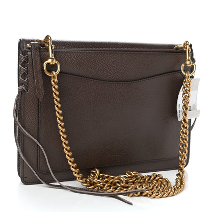 Gucci Grained Calfskin Web Animalier Shoulder Bag Brown 2 of 4