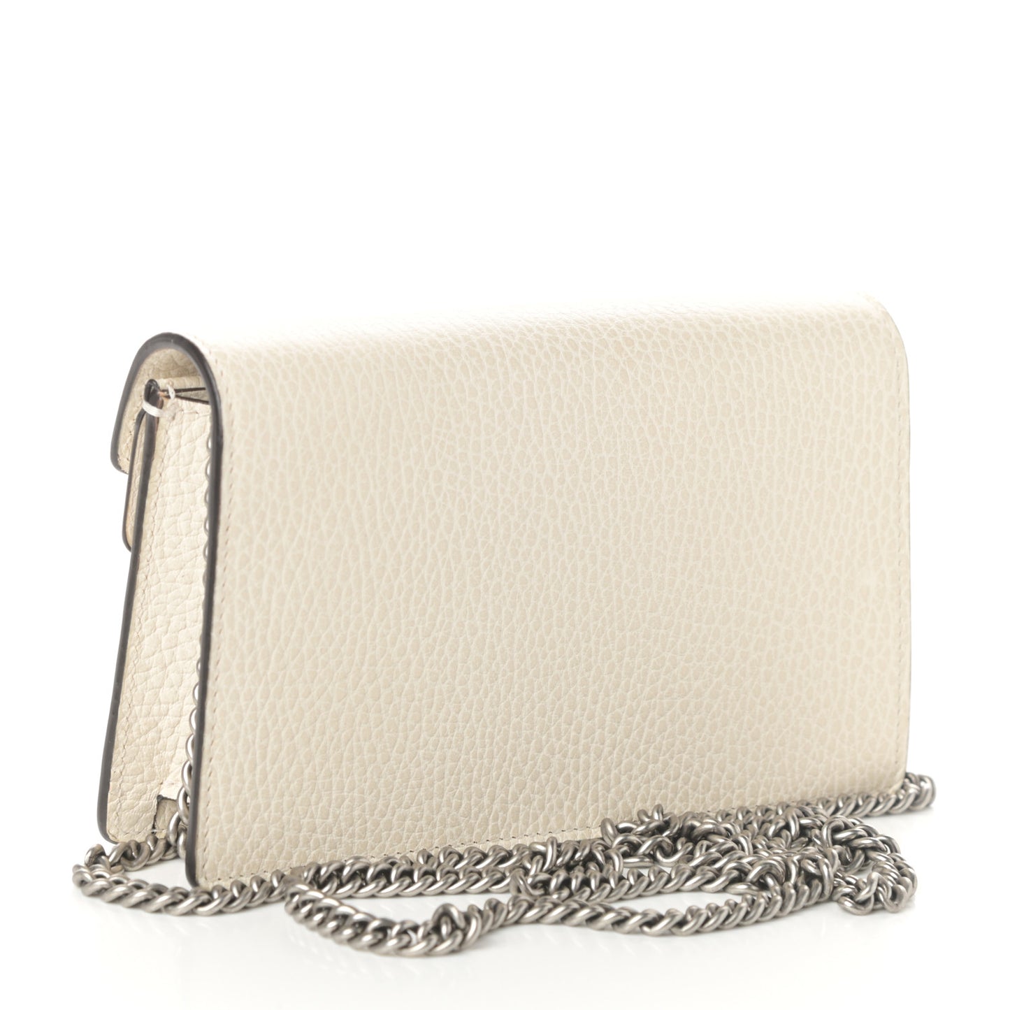 Dollar Calfskin Crystal Super Mini Dionysus Shoulder Bag Mystic White Black Diamond